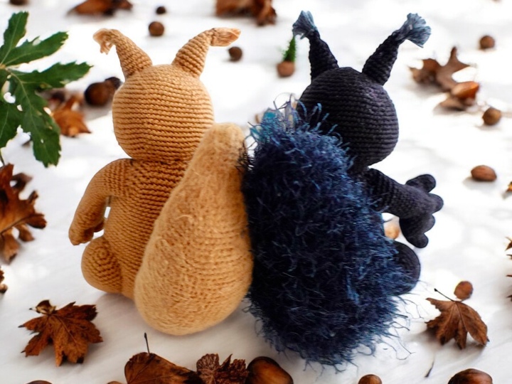 Eichhörnchen - Häkelanleitung