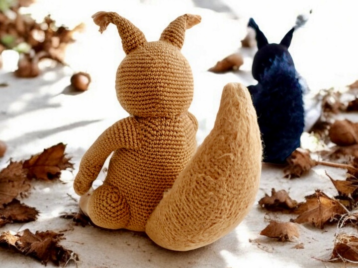 Eichhörnchen - Häkelanleitung