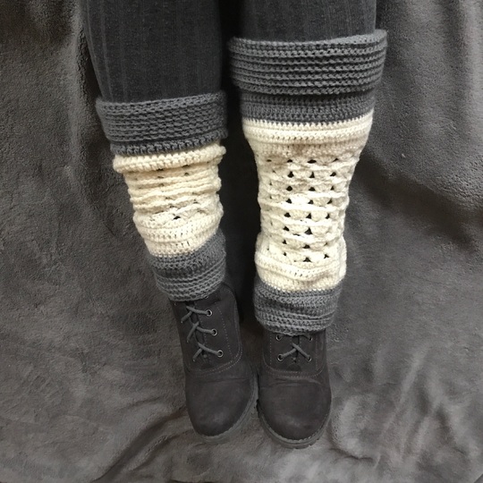 Häkeln / Anleitung Beinstulpen