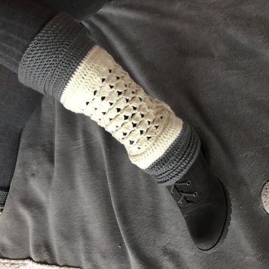 Häkeln / Anleitung Beinstulpen