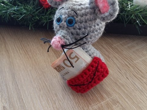 Mäuse- Maus  Geldgeschenk mal anders 