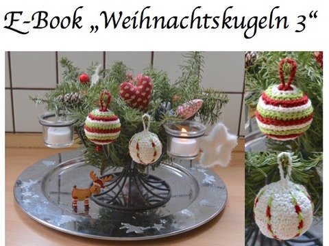 Häkelanleitung "Weihnachtskugeln 3