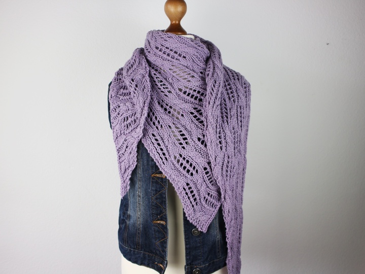 Strickanleitung Tuch "Hemera"