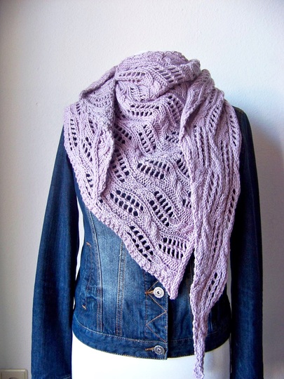 Strickanleitung Tuch "Hemera"