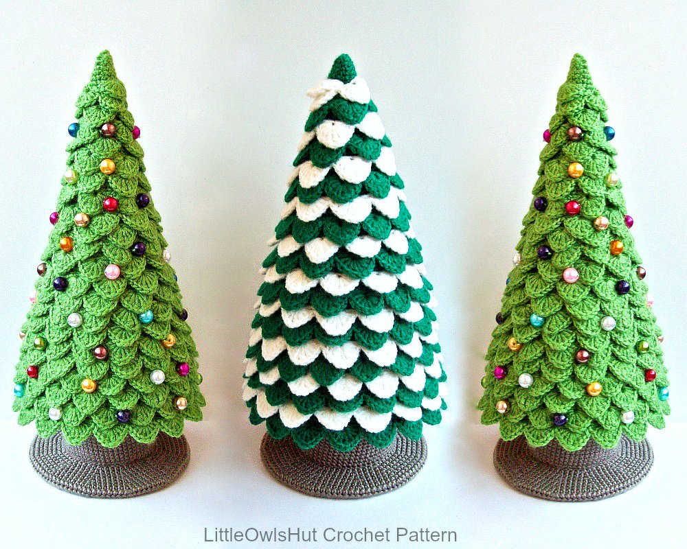 085 Crochet Pattern Christmas Tree New Year Amigurumi - by Zabelina Cp