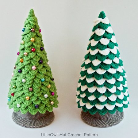 085 Crochet Pattern Christmas Tree New Year Amigurumi - by Zabelina Cp