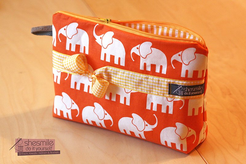 Kosmetiktasche "Lotta" (Nähanleitung & Schnittmuster) - Bild 2