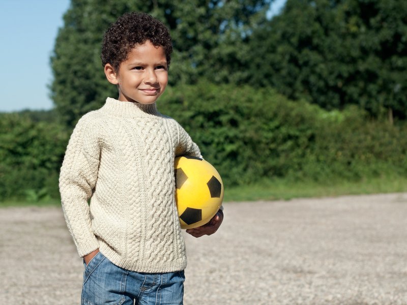Liam - Aran sweater for children - Image 5