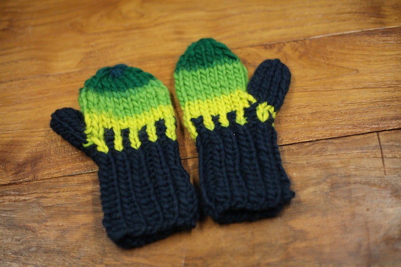 Fäustlinge - superschnell gestrickt und warm / zur Mütze DKG6 passend