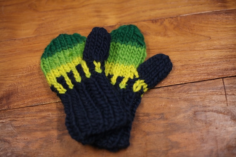 Fäustlinge - superschnell gestrickt und warm / zur Mütze DKG6 passend