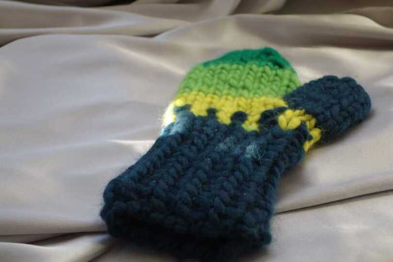 Fäustlinge - superschnell gestrickt und warm / zur Mütze DKG6 passend