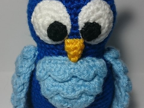 PDF Häkelanleitung - Amigurumi "Eule"