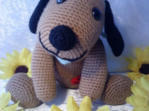PDF Häkelanleitung - Amigurumi " Hund Benno"