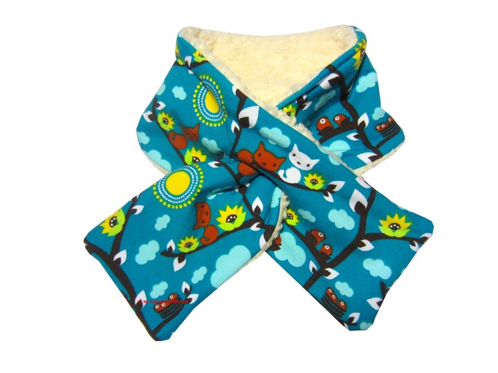 Steckschal für die ganze Familie - Schnittmuster und Nähanleitung