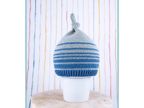 Häkelanleitung Zippy die Zipfelmütze Größe 0 - 99 Jahre! Sehr einfach!