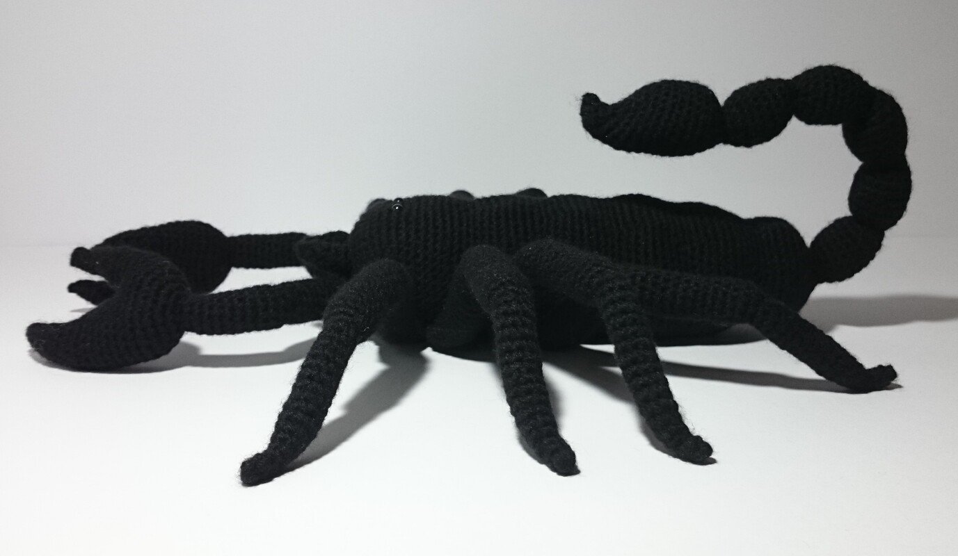 PDF Häkelanleitung - Amigurumi - Sternzeichen "Skorpion"
