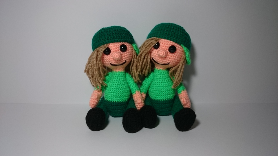 PDF Häkelanleitung - Amigurumi - Sternzeichen "Zwillinge"
