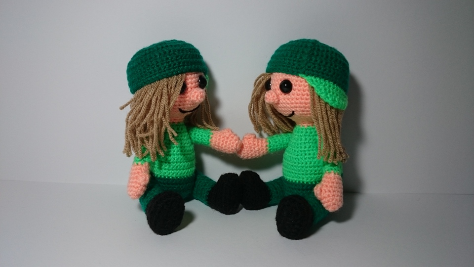 PDF Häkelanleitung - Amigurumi - Sternzeichen "Zwillinge"