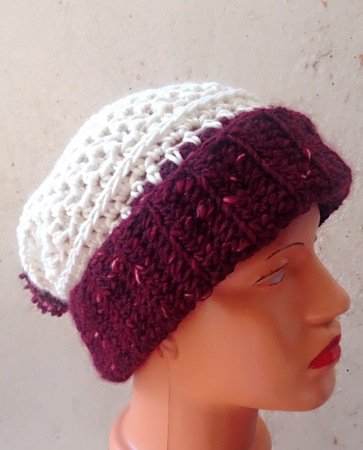 Shane slouchy beanie, crochet pattern slouchy hat sizes toddlers up to Adult Large