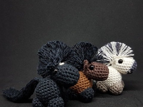 Kleines Pferd Häkelanleitung