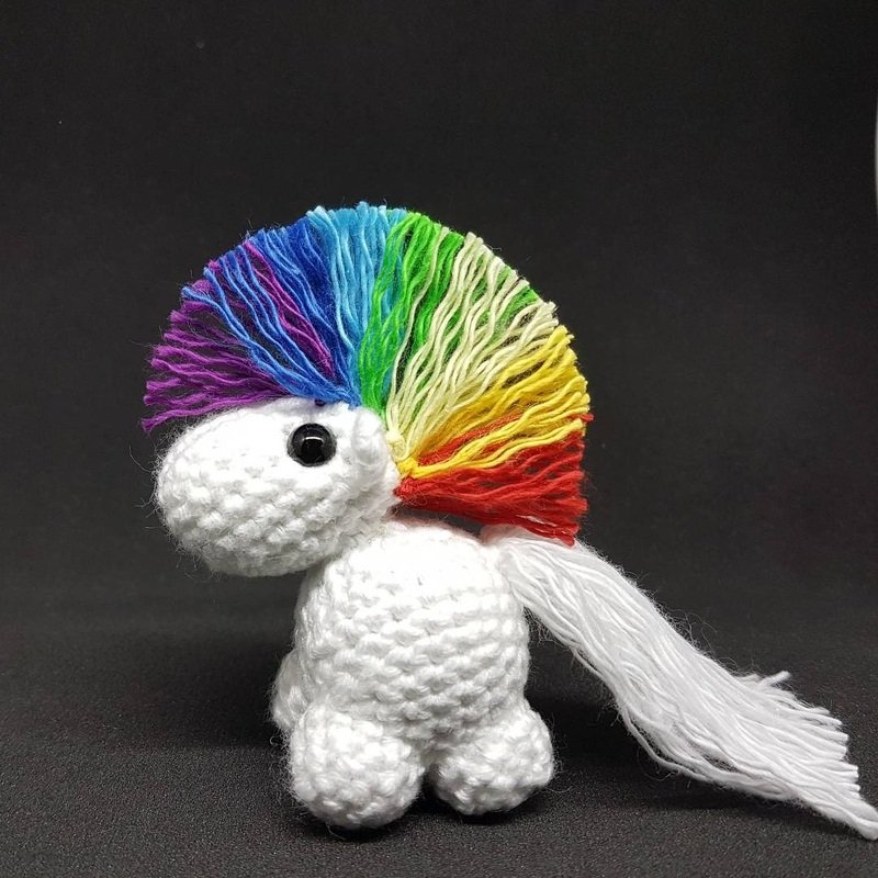 Kleines Pferd Häkelanleitung - Bild 4