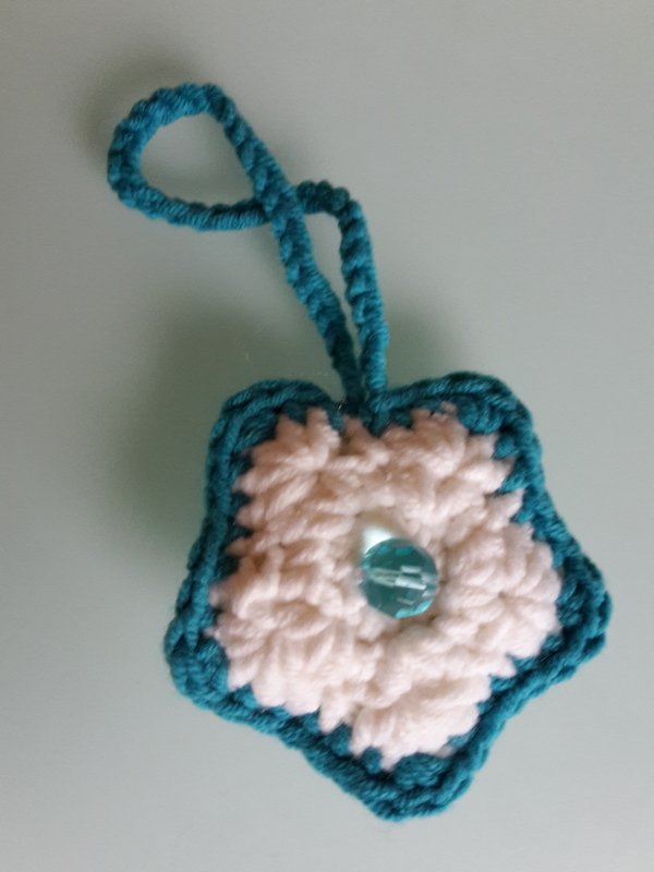 Häkelanleitung kleiner Stern