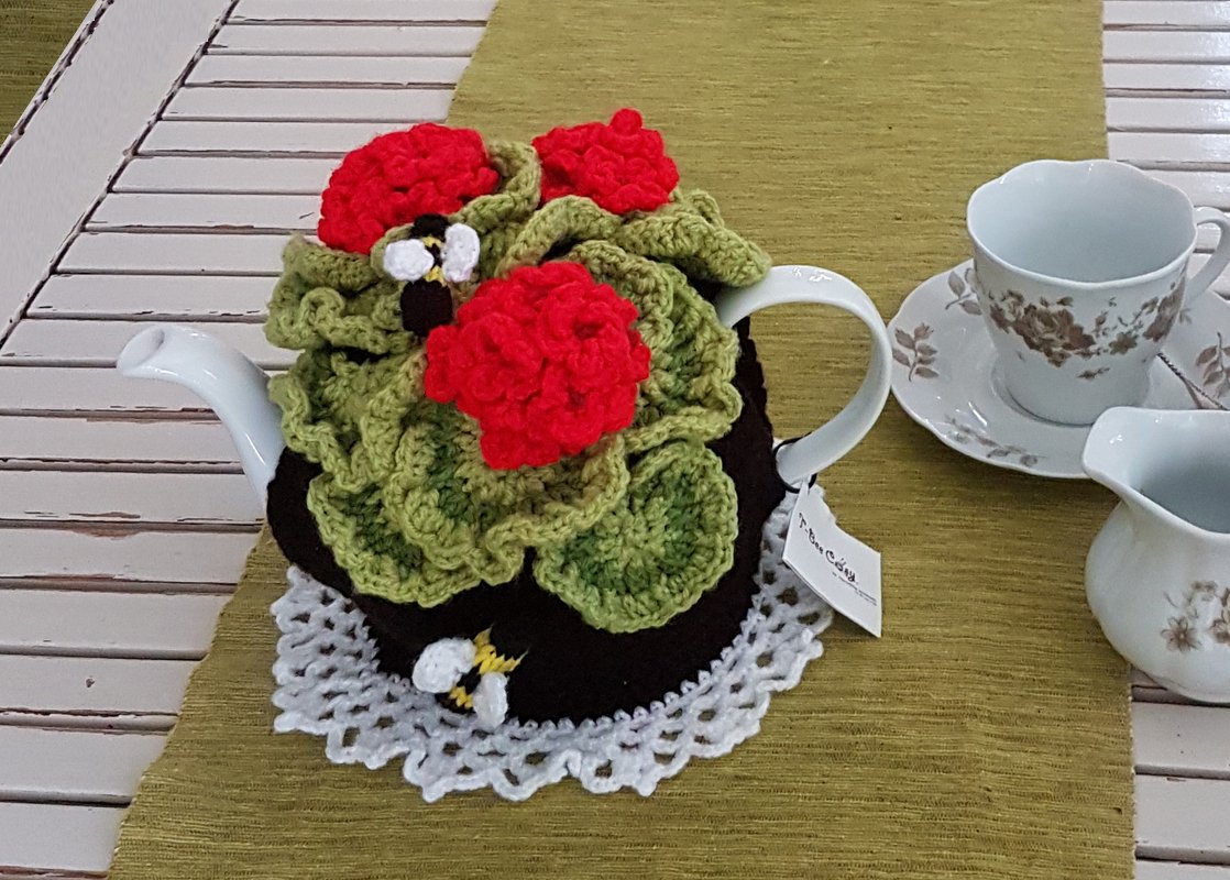 Geranium Tea Cosy