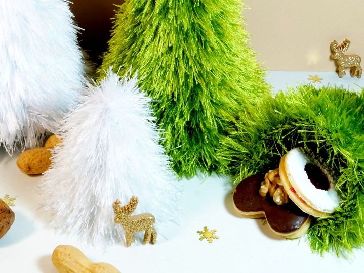 Flauschige Tanne - mit Fransenwolle erfolgreich häkeln!