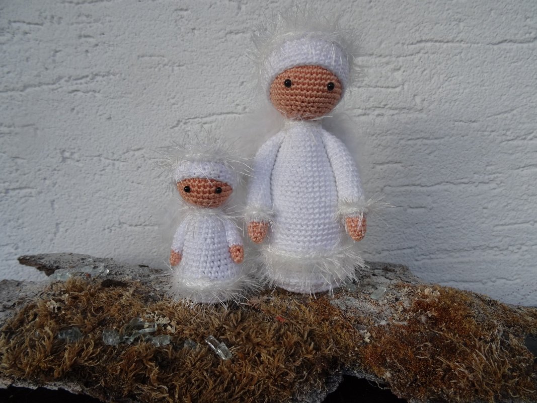 Engel mit Kind - Häkelanleitung - Bild 4