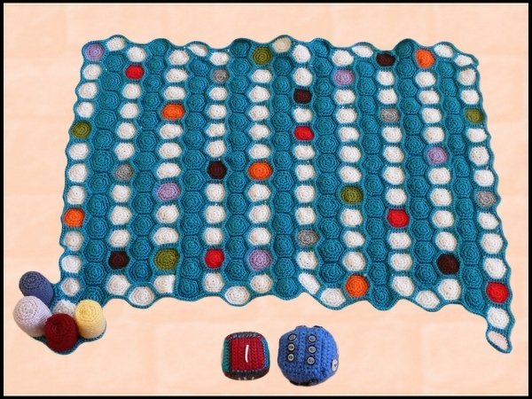 Häkelanleitung Brettspiel