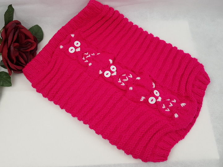 62 Strickanleitung Kapuzenschal Schlauchschal Kinder