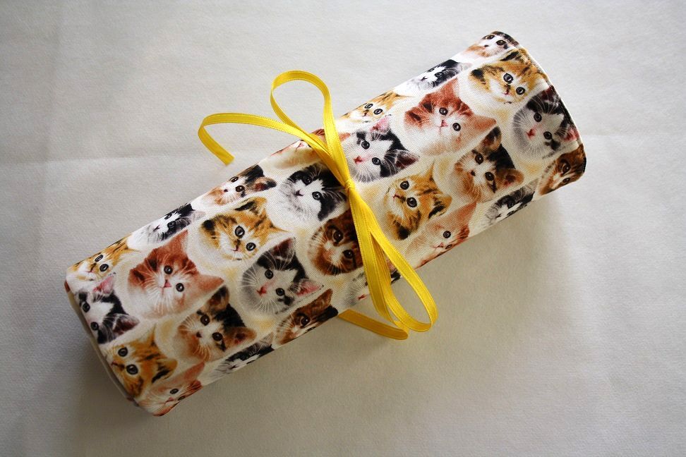 Nähanleitung Utensilo / Nadelrolle für Häkel-und Rundstricknadeln