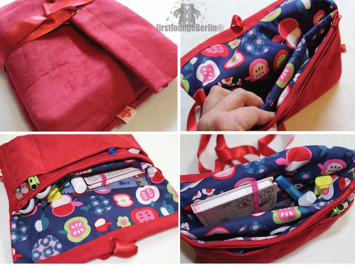 Easy Peasy *Futteral *** E-Book für Windeltasche, Tabakbeutel bis Minietui in 6 Größen und für Alle - auch zum Wenden :) Nähen Ohne Schnitt Garantiert Für Nähanfänger - DIY Design von firstloungeberlin