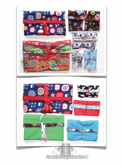 Easy Peasy *Futteral *** E-Book für Windeltasche, Tabakbeutel bis Minietui in 6 Größen und für Alle - auch zum Wenden :) Nähen Ohne Schnitt Garantiert Für Nähanfänger - DIY Design von firstloungeberlin