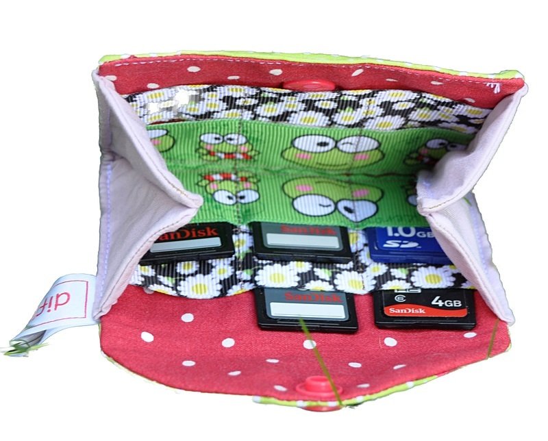 Ith Stickdatei, Minitäschlein Ordnig, für den 13x18 Rahmen - Bild 3