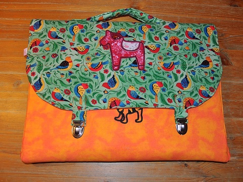 Anleitung Laptoptasche Praktika nähen in zwei Grössen