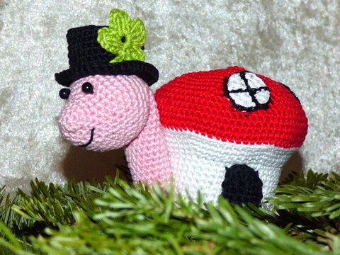 Häkelanleitung - Schnecke Düsselchen