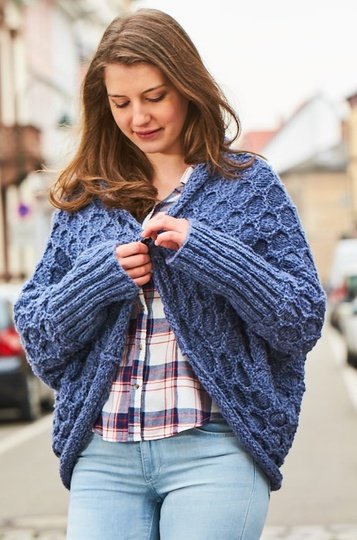 Seelenwärmer mit Knopfverschluss - Woolly Hugs Sheep