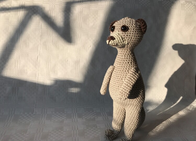 Häkelanleitung für Erdmännchen - Amigurumi