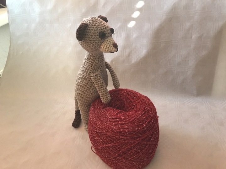 Häkelanleitung für Erdmännchen - Amigurumi