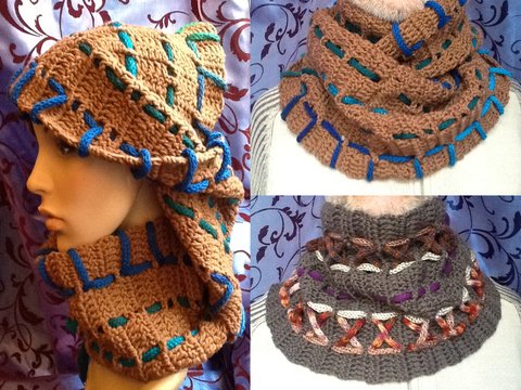 Loop oder Halswärmer "Strickliesel"