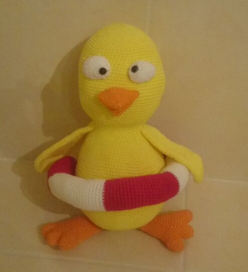 Häkelanleitung Ente