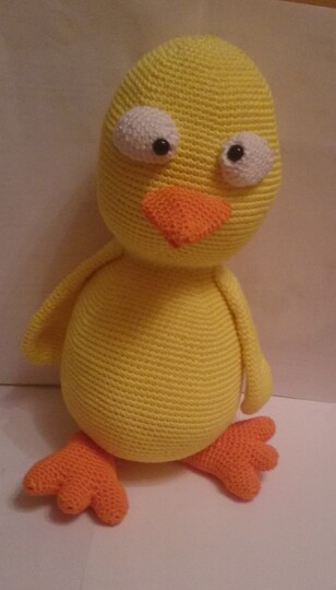 Häkelanleitung Ente