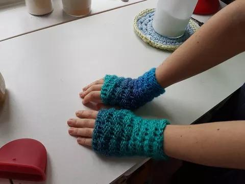 Pulswärmer knooken/sträkeln