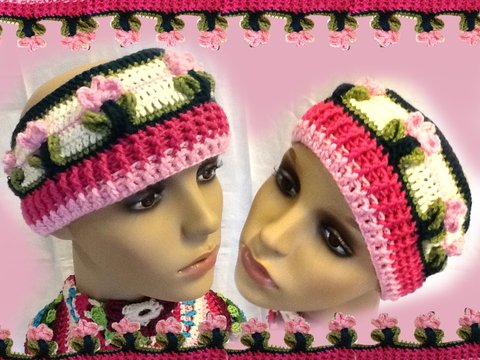 Stirnband / Haarband  „Frühling“