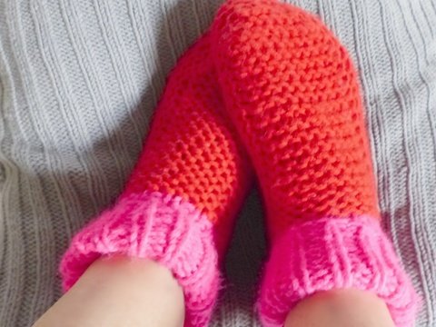 Dicke Socke, Pink mit Rot, E-Book