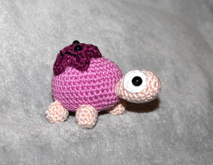 Mini Schildkröte Häkelanleitung