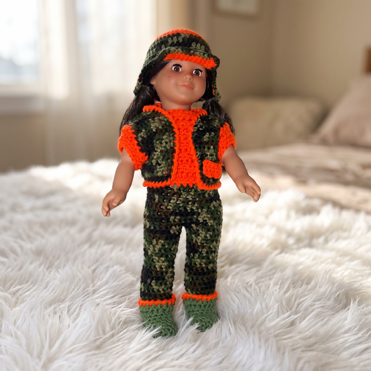 Crochet 18" Doll Clothes Pattern