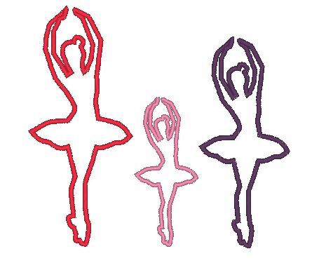 Stickdatei Ballerina - Bild 3