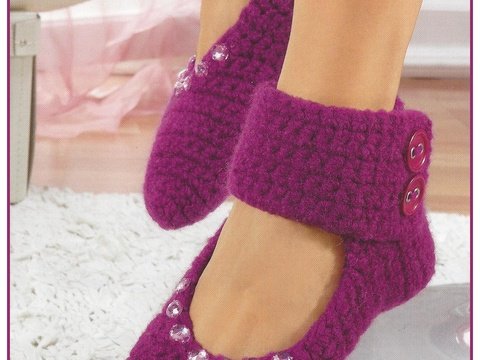 Puschen "Bühnenreif" Häkeln & Filzen